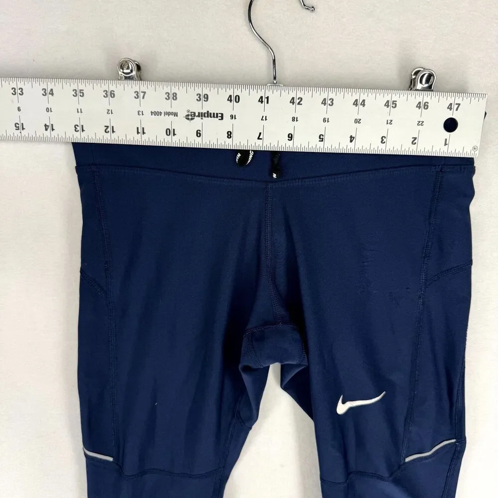 Nike Dri-Fit Workout Capri‎ Navy Legging Womens Size S